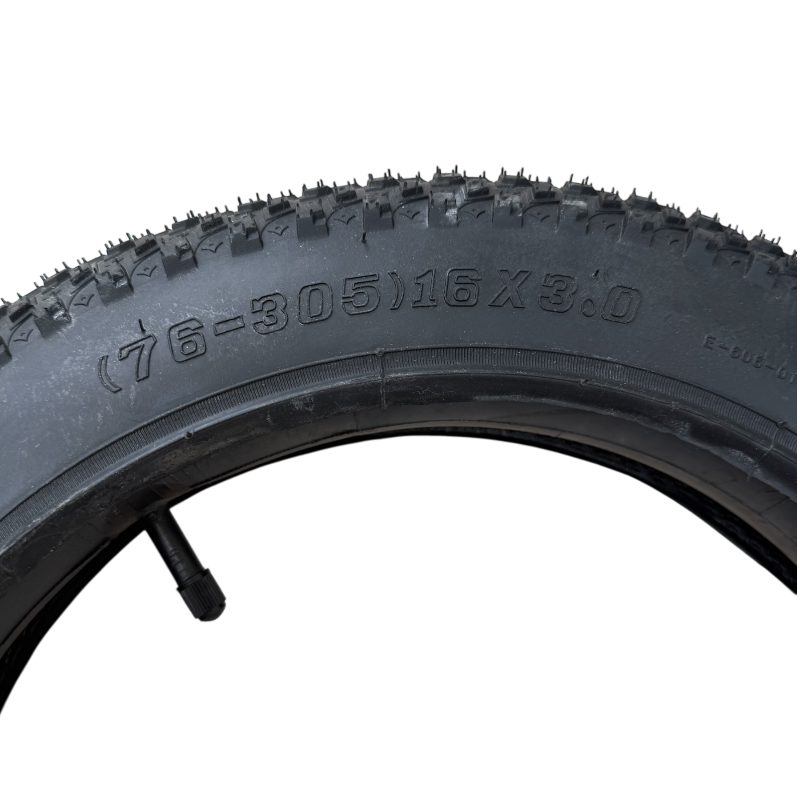 16x3 Smaller knobby Tire